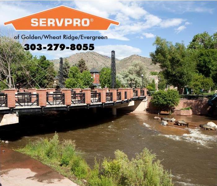 A picture of a bridge in Golden, Colorado is shown. 